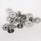 9.5mm Standard Hat Rivets (Pack of 10)